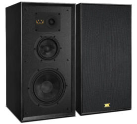 Wharfedale Super Linton (czarny). Kolumny podstawkowe.