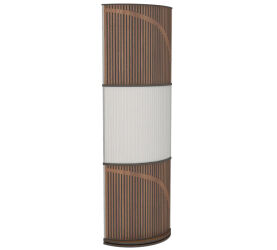 Vicoustic VicTotem Ultra VMT (light grey - natural walnut). Panel akustyczny (trzy moduły).