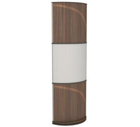 Vicoustic VicTotem Ultra VMT (light grey - natural walnut). Panel akustyczny (trzy moduły).