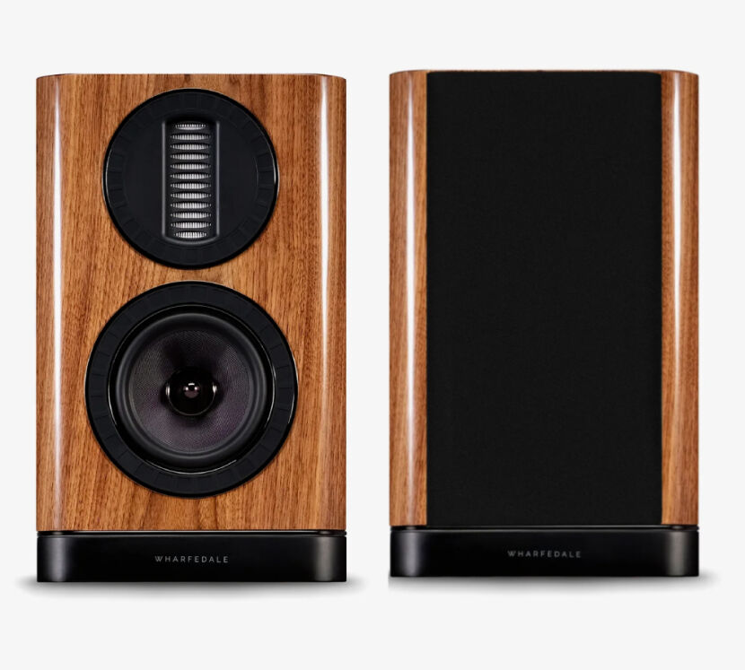 Wharfedale Aura 1 (orzech połysk). Kolumny podstawkowe.