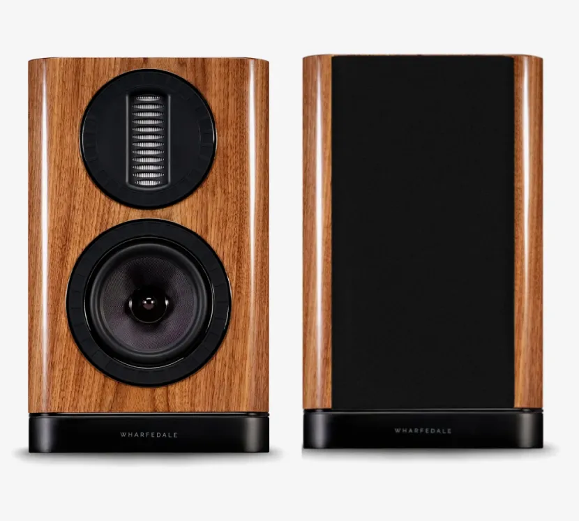 Wharfedale Aura 1 (orzech połysk). Kolumny podstawkowe.