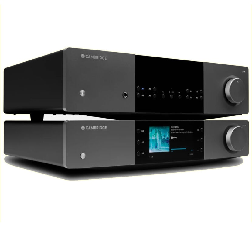 Cambridge Audio EXA100 + EXN100. Zestaw wzmacniacz + odtwarzacz sieciowy.
