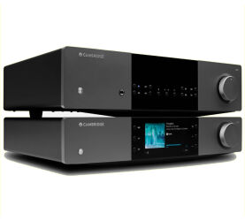Cambridge Audio EXA100 + EXN100. Zestaw wzmacniacz + odtwarzacz sieciowy.