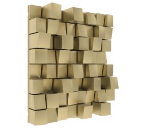 Vicoustic Multifuser Wood 64 (metallic gold). Panel akustyczny.