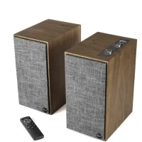 Klipsch The Fives (orzech). Aktywne kolumny podstawkowe. - 2