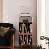 NorStone Stockholm 1100 (biały/dąb). Stolik audio. - 5
