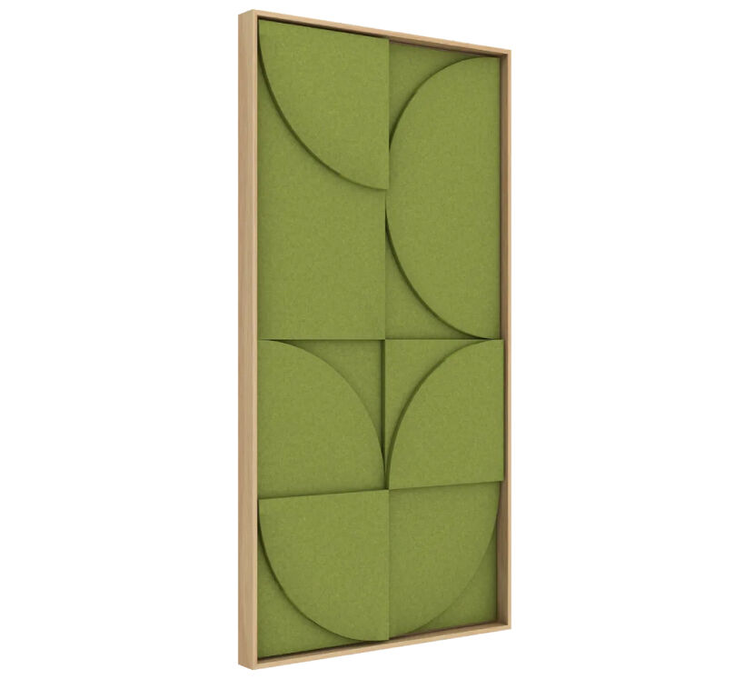 Vicoustic VicShape3D (green). Panel akustyczny.