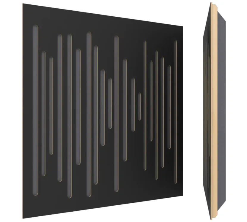 Vicoustic Wavewood Ultra Lite (black matte). Panel akustyczny (kpl. 8 sztuk).