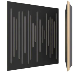 Vicoustic Wavewood Ultra Lite (black matte). Panel akustyczny (kpl. 8 sztuk).