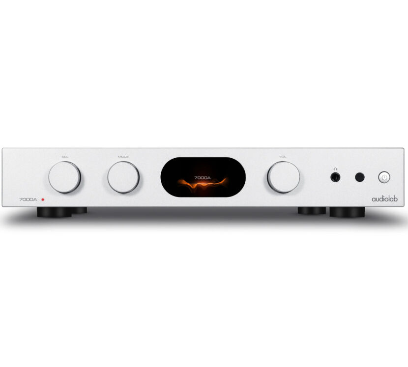 Audiolab 7000A (srebrny). Zintegrowany wzmacniacz stereo.