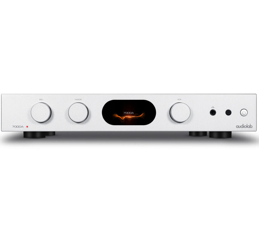Audiolab 7000A (srebrny). Zintegrowany wzmacniacz stereo.