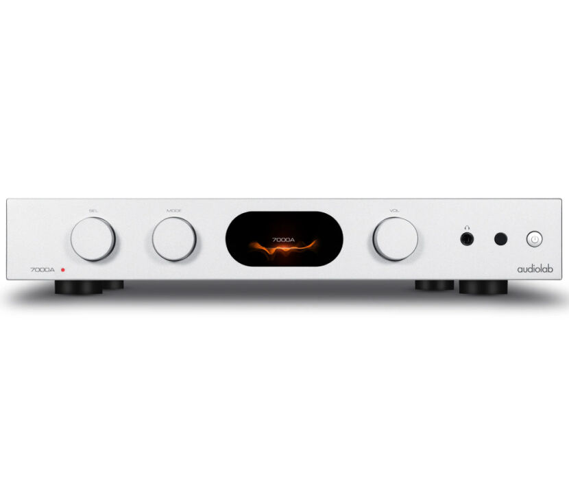 Audiolab 7000A (srebrny). Zintegrowany wzmacniacz stereo.