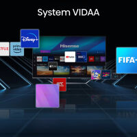 Hisense 4K 55UR8S. Telewizor RGB-MiniLED 55