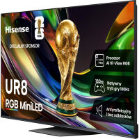Hisense 4K 55UR8S. Telewizor RGB-MiniLED 55