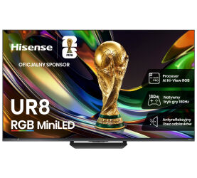 Hisense 4K 55UR8S. Telewizor RGB-MiniLED 55".