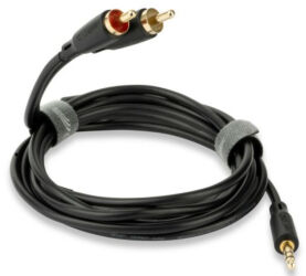 QED Connect QE8114. Przewód Jack - 2xRCA (1.5m).