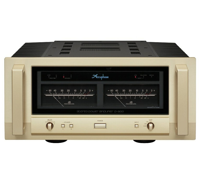 Accuphase P-6100. Końcówka mocy stereo klasy high-end.