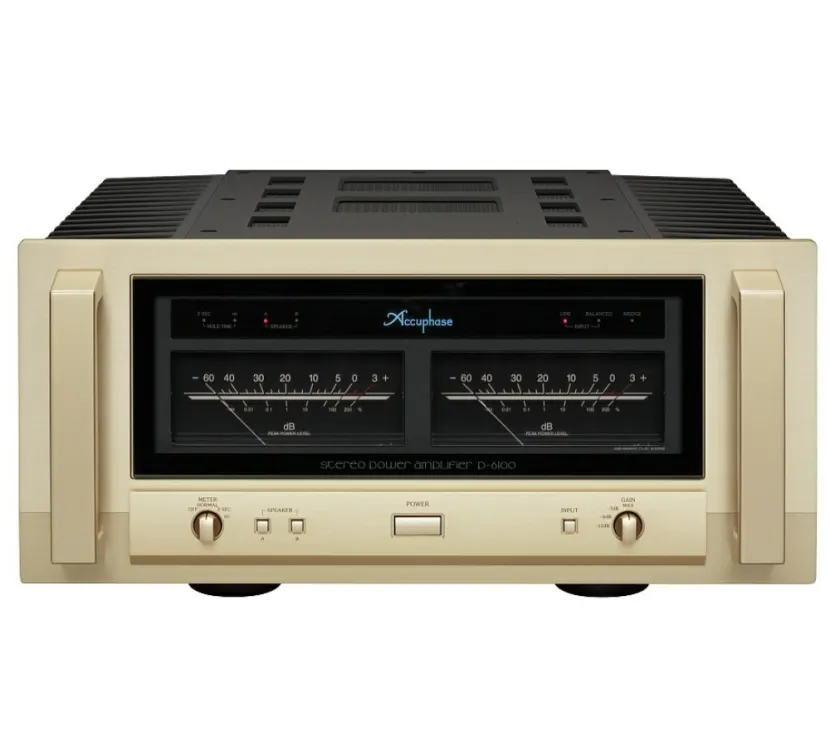 Accuphase P-6100. Końcówka mocy stereo klasy high-end.
