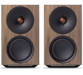 Cambridge Audio L/R S (orzech). Aktywne kolumny podstawkowe.