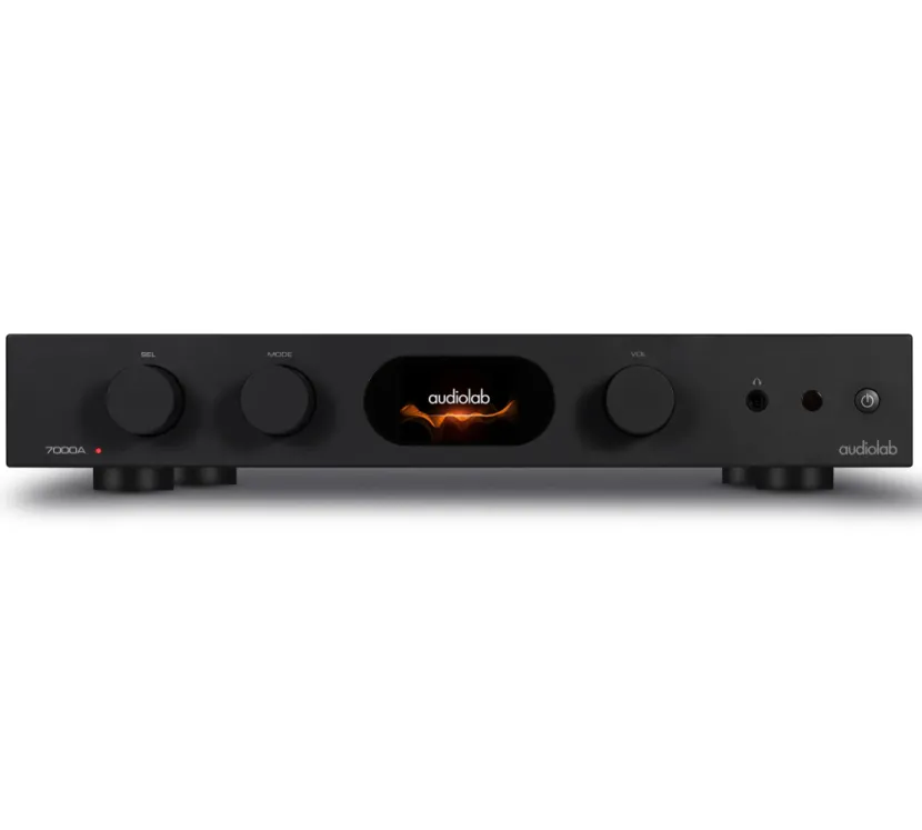 Audiolab 7000A (czarny). Zintegrowany wzmacniacz stereo.