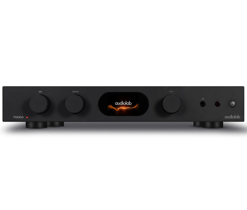 Audiolab 7000A (czarny). Zintegrowany wzmacniacz stereo.