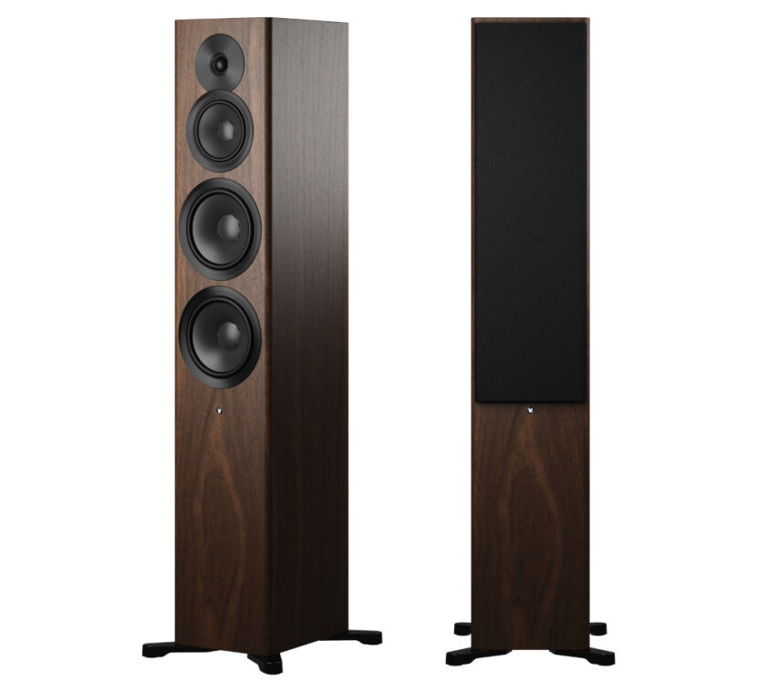 Dynaudio Focus 50 (orzech). Aktywne kolumny podłogowe