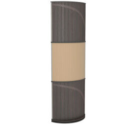 Vicoustic VicTotem Ultra VMT (beige - dark wenge). Panel akustyczny (trzy moduły).