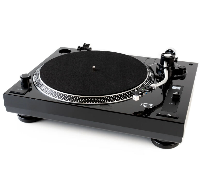 Music Hall US-1. Gramofon manualny.