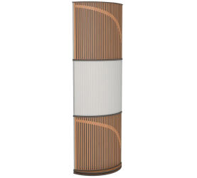 Vicoustic VicTotem Ultra VMT (light grey - locarno cherry). Panel akustyczny (trzy moduły).