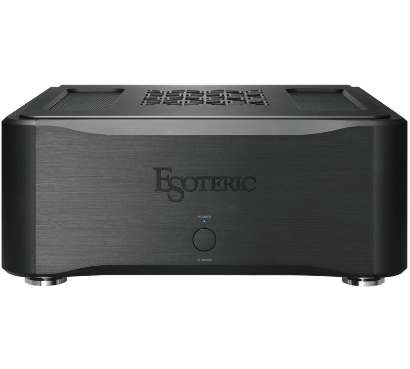 Esoteric S-05XE (czarny). Końcówka mocy mono klasy hi-end.