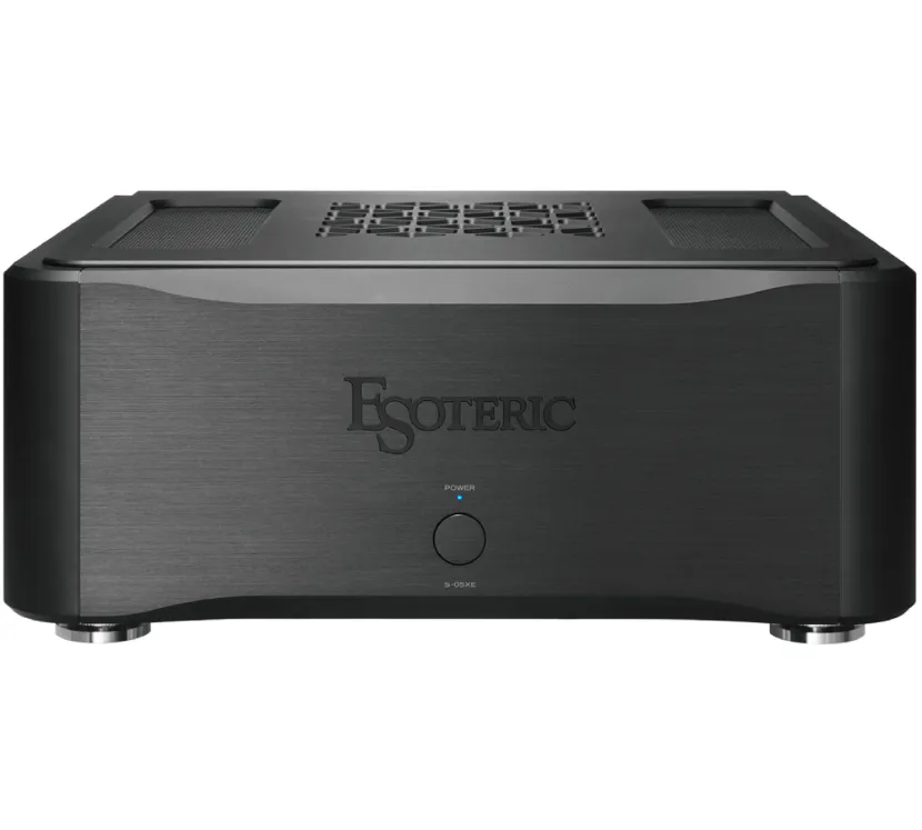 Esoteric S-05XE (czarny). Końcówka mocy mono klasy hi-end.