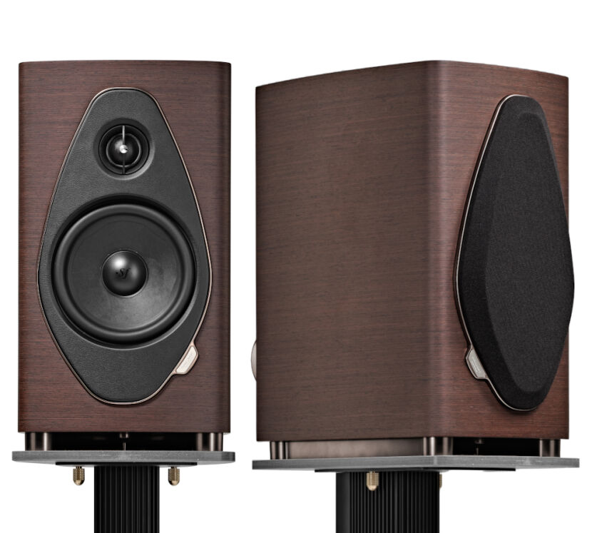 Sonus faber Sonetto II G2 (wenge). Kolumny podstawkowe.