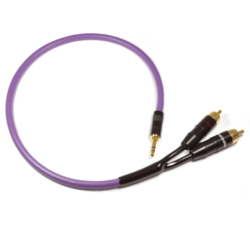 Melodika MDMJ2R05. Przewód Jack - 2xRCA (0.5m).