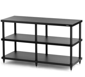 Solidsteel S4-3 (czarny). Stolik audio.