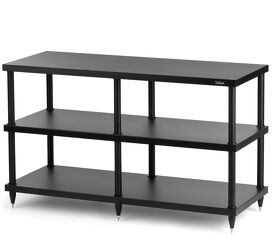 Solidsteel S4-3 (czarny). Stolik audio.