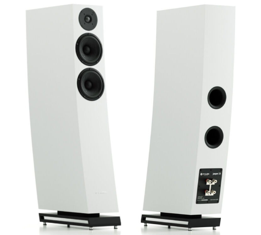 Pylon Audio Jasper 23 (biały). Kolumny podłogowe.