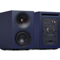 Cambridge Audio L/R S (niebieski). Aktywne kolumny podstawkowe. - 2