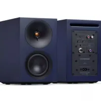 Cambridge Audio L/R S (niebieski). Aktywne kolumny podstawkowe. - 2