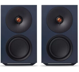 Cambridge Audio L/R S (niebieski). Aktywne kolumny podstawkowe.