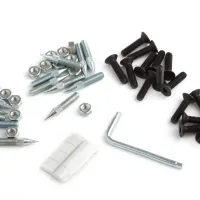 Solidsteel NS-6 (czarny). Podstawki głośnikowe. - 2