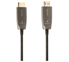 QED QE6186. Przewód optyczny HDMI (40m).