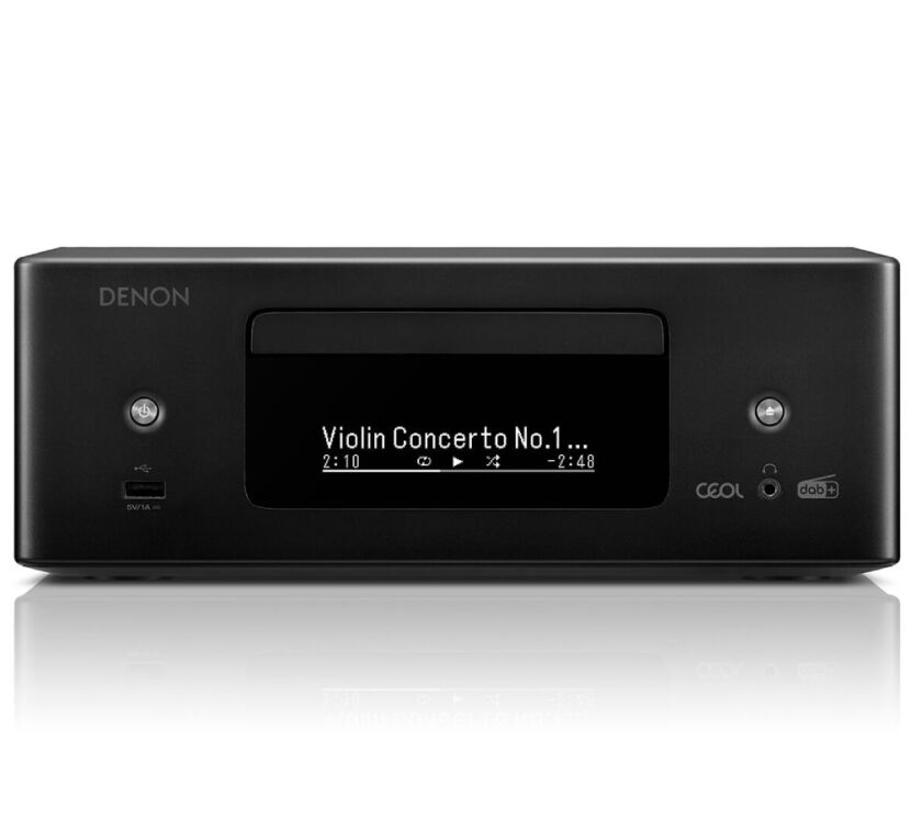 Denon RCD-N12 (czarny). Zintegrowany system stereo.