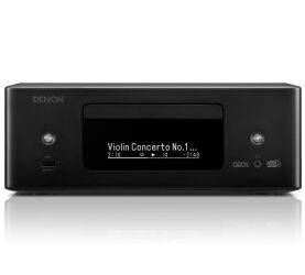 Denon RCDN-12 (czarny). Zintegrowany system stereo.