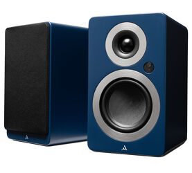 Argon Audio Forte A4 WiFi (niebieski). Aktywne kolumny podstawkowe.