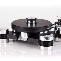 Transrotor Dark Star Silver Shadow. Gramofon manualny. - 2