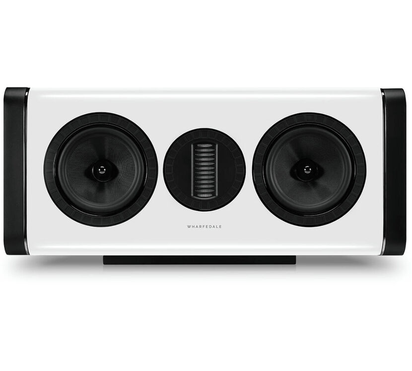 Wharfedale Aura C (biały połysk). Kolumna centralna.