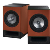 Technics SC-CX700 (brązowy). Aktywne kolumny podstawkowe. - 7