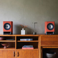 Technics SC-CX700 (brązowy). Aktywne kolumny podstawkowe. - 8