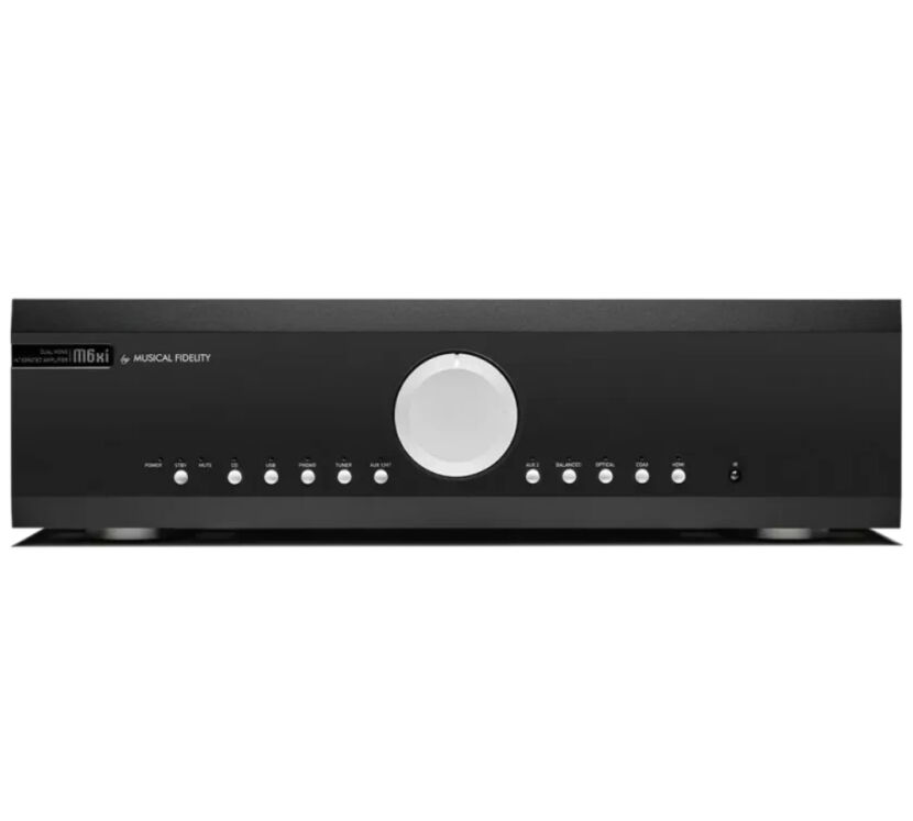 Musical Fidelity M6xi (czarny). Zintegrowany wzmacniacz stereo.