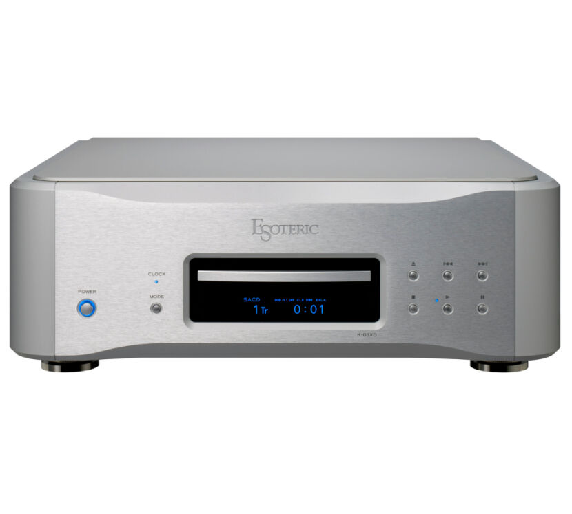 Esoteric K-03XD SE (srebrny). Odtwarzacz płyt CD/SACD klasy Hi-End.